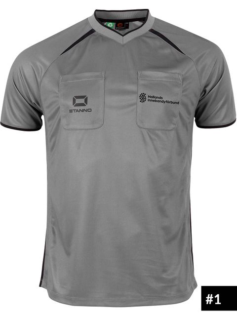 Stanno Referee Shirt Bergamo II, Grey (Hallands IBF Domare)